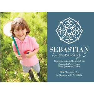 Birthday Invitation Card BIC 1106