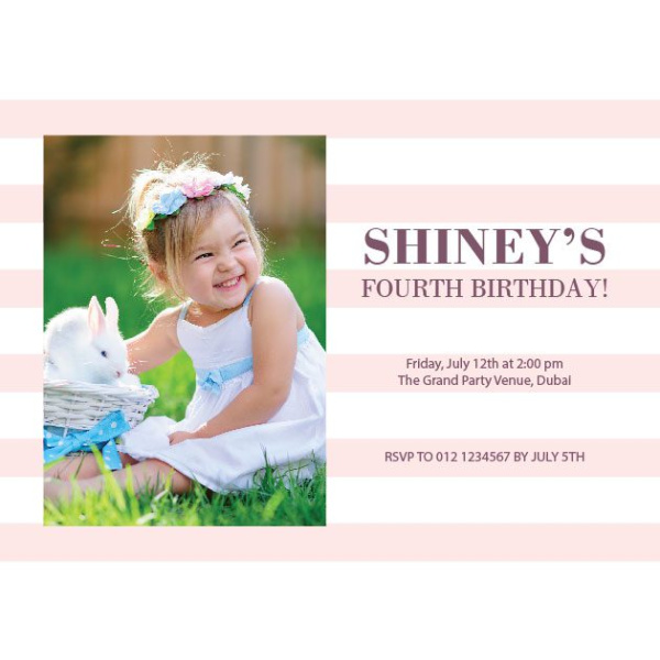 12 Birthday Invitaiton Card 01 1