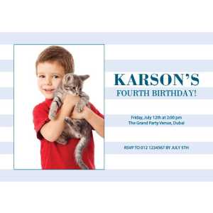 Birthday Invitation Card BIC 1112