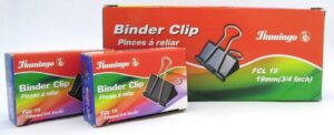 Flamingo Binder Clip 19mm