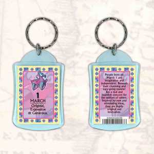 Birthday Gift Keyrings Zodiac Star Sign Keyrings 1 Mar Pisces