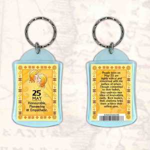 Birthday Gift Keyrings Zodiac Star Sign Keyrings 25 May Gemini