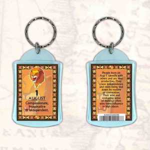 Birthday Gift Keyrings Zodiac Star Sign Keyrings 1 Aug Leo