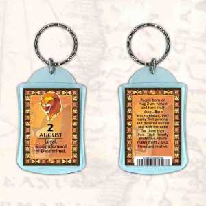 Birthday Gift Keyrings Zodiac Star Sign Keyrings 2 Aug Leo