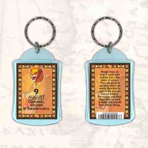 Birthday Gift Keyrings Zodiac Star Sign Keyrings 9 Aug Leo