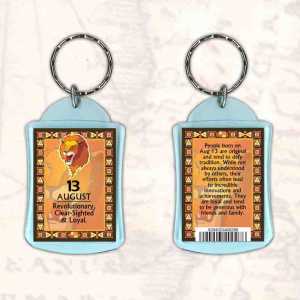 Birthday Gift Keyrings Zodiac Star Sign Keyrings 13 Aug Leo