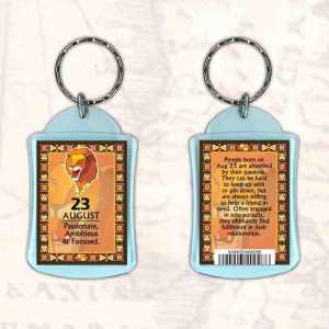 Birthday Gift Keyrings Zodiac Star Sign Keyrings 23 Aug Virgo