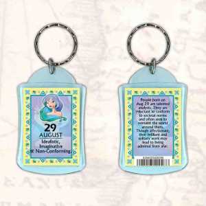 Birthday Gift Keyrings Zodiac Star Sign Keyrings 29 Aug Virgo