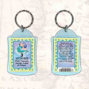 Birthday Gift Keyrings Zodiac Star Sign Keyrings 3 Sep Virgo
