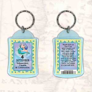 Birthday Gift Keyrings Zodiac Star Sign Keyrings 4 Sep Virgo
