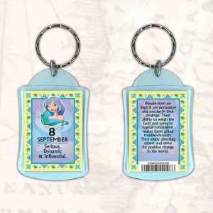 Birthday Gift Keyrings Zodiac Star Sign Keyrings 8 Sep Virgo