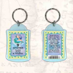 Birthday Gift Keyrings Zodiac Star Sign Keyrings 9 Sep Virgo