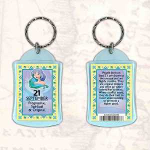 Birthday Gift Keyrings Zodiac Star Sign Keyrings 21 Sep Virgo