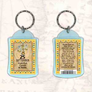 Birthday Gift Keyrings Zodiac Star Sign Keyrings 25 Sep Libra