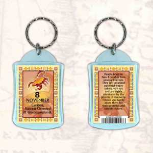 Birthday Gift Keyrings Zodiac Star Sign Keyrings 8 Nov Scorpio