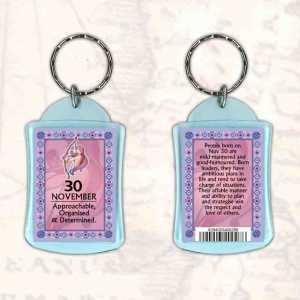 Birthday Gift Keyrings Zodiac Star Sign Keyrings 30 Nov Sagittarius