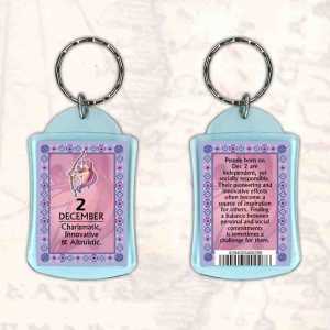 Birthday Gift Keyrings Zodiac Star Sign Keyrings 2 Dec Sagittarius