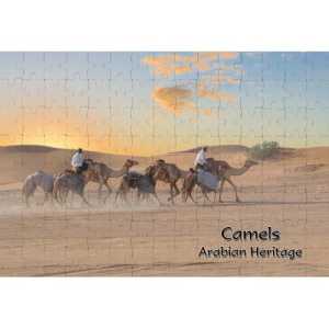 Ajooba Dubai Souvenir Puzzle Camels MG 004