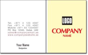 Business Card BC 0019