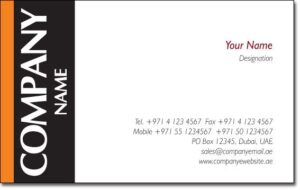 Business Card BC 0039