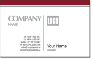 Business Card BC 0058