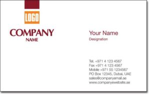 Business Card BC 0087