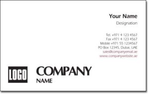 Business Card BC 0122