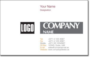 Business Card BC 0135