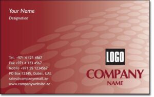 Business Card BC 0187
