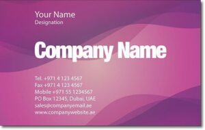Business Card BC 0286