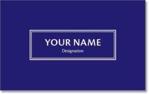 Business Card BC 0331