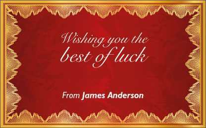 Best Wishes Gift Tag 0026 1