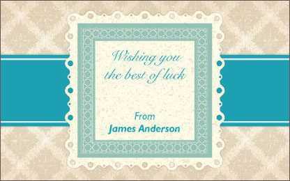 Best Wishes Gift Tag 0027 1