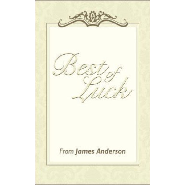 Best Wishes Gift Tag 0028 1