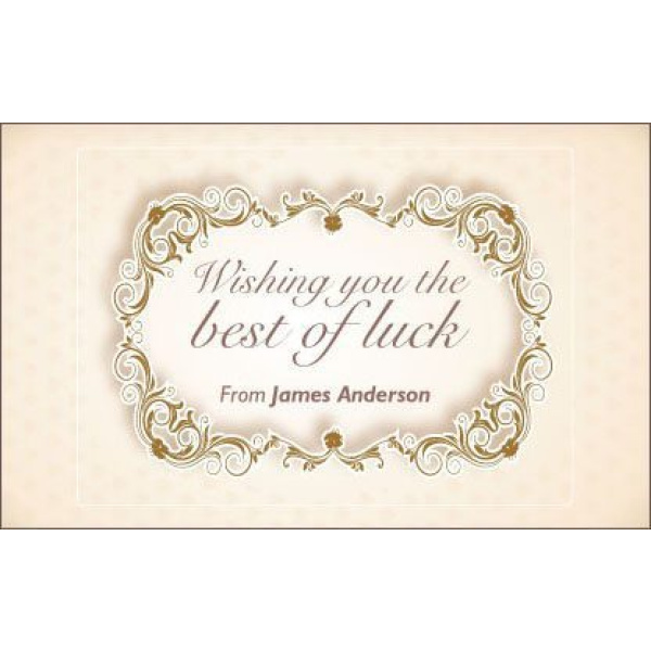 Best Wishes Gift Tag 0029 1