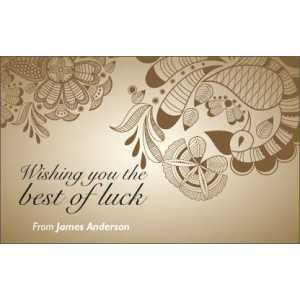 Best Wishes Gift Tag BW GT 0730