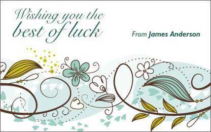 Best Wishes Gift Tag 0031 1