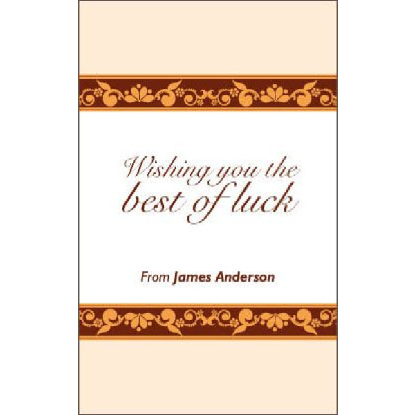 Best Wishes Gift Tag 0032 1