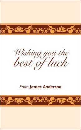 Best Wishes Gift Tag 0032 1