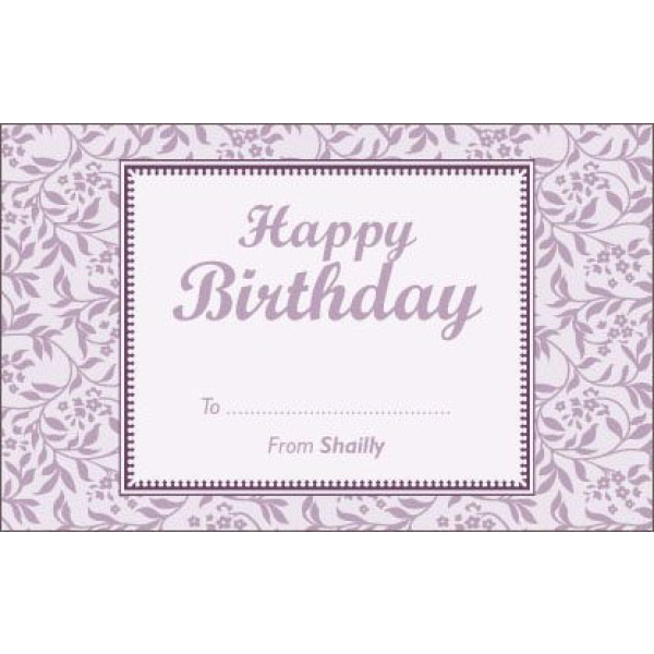 Birthday Gift Tag 0020 1