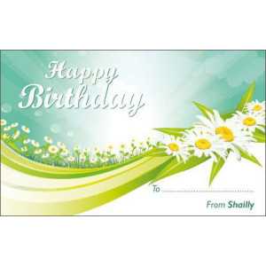 Birthday Gift Tag BGT 0026