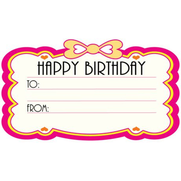 Birthday Gift Tag 0001 1