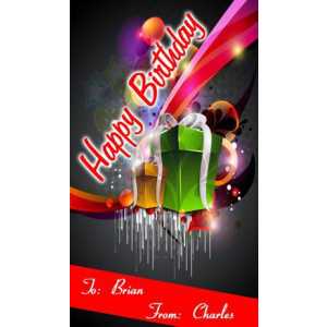 Birthday Gift Tag BGT 0013