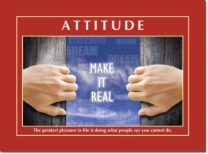 Motivational Print Attitude MP AT 007