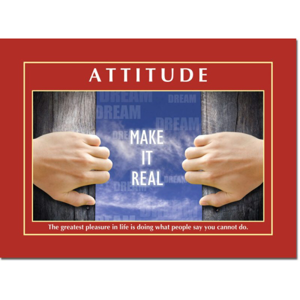 Canvas Wall Picture Attitude 1