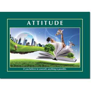 Motivational Print Attitude MP AT 009