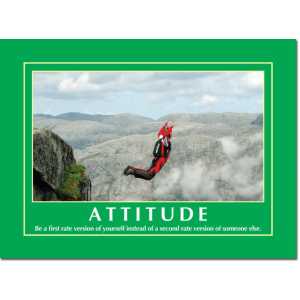 Motivational Print Attitude MP AT 012
