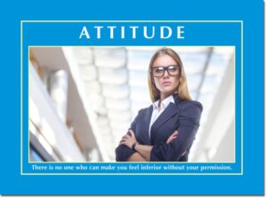 Motivational Print Attitude MP AT 013