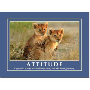 Motivational Print Attitude MP AT 014