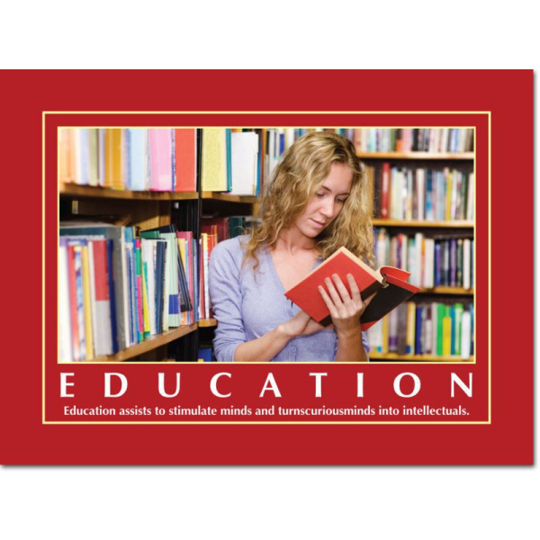 Canvas Wall Picture Education 14
